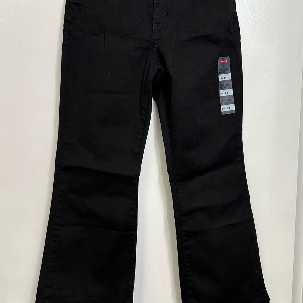 Levi's 726 Black Flared Jeans